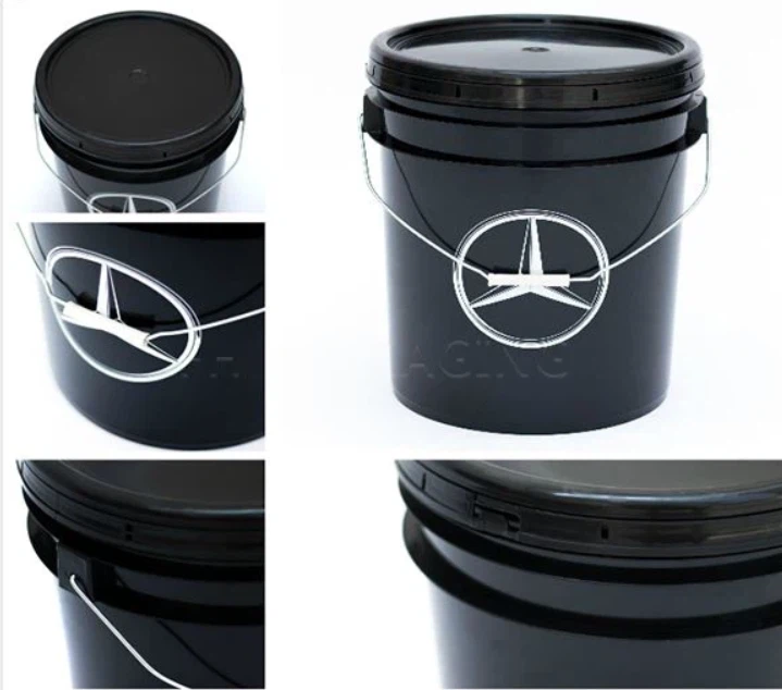 20L Car Detailing Bucket With Grit Shield