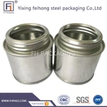 2 Унция кръг калай може с главата на винта