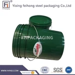 18л пластмасова боя за латексова боя с капак и дръжка