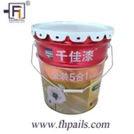 5 галон метален кофа