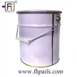 5 литра външна цитронела кофа свещ с дръжка