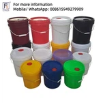 Пластмасова кофа от 5 галона с пластмасова капачка на чучура за маслена смазка